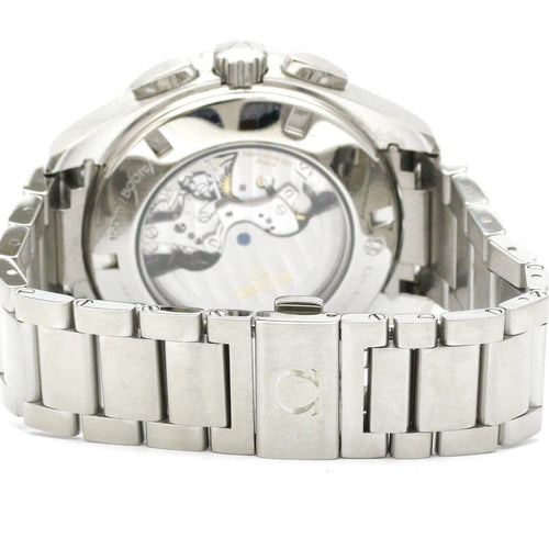 Montre Omega Seamaster Aqua Terra - Montre chronographe GMT en acier 58 Facettes jixj6q2edh