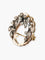 Broche Broche Fleur ancienne en or et argent, diamants 58 Facettes 170006