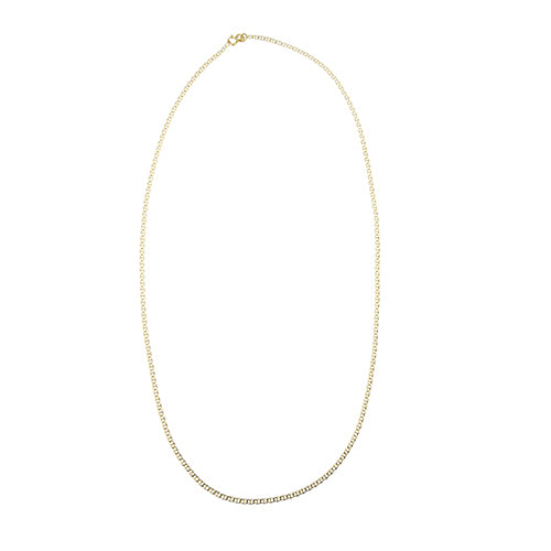 Collier maille traversino en or jaune 18 ct 58 Facettes 36643