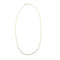 Collier maille traversino en or jaune 18 ct 58 Facettes 36643