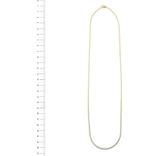 Collier maille traversino en or jaune 18 ct 58 Facettes 36643