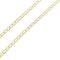Collier maille traversino en or jaune 18 ct 58 Facettes 36643