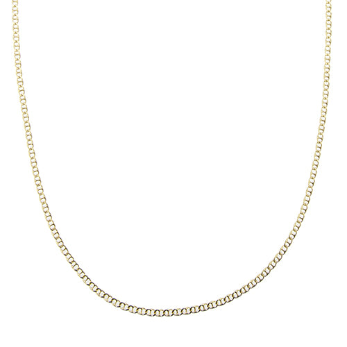 Collier maille traversino en or jaune 18 ct 58 Facettes 36643