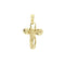 Pendentif croix Christ en or jaune 58 Facettes 40838