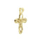 Pendentif croix Christ en or jaune 58 Facettes 40838