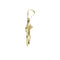 Pendentif croix Christ en or jaune 58 Facettes 40838