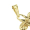 Pendentif croix Christ en or jaune 58 Facettes 40838
