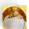 Bague 52 David Webb - Bague pavée en or jaune, diamants et émail 58 Facettes