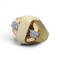 Bague 52 David Webb - Bague pavée en or jaune, diamants et émail 58 Facettes