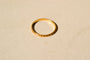 Bague 52 Alliance stylisée en or jaune 18 carats 58 Facettes Ref3967
