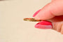Bague 52 Alliance stylisée en or jaune 18 carats 58 Facettes Ref3967