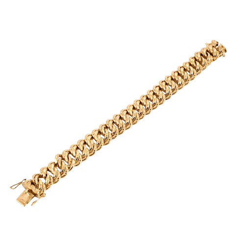 Bracelet Bracelet maille américaine en or jaune 58 Facettes BO/240039 RIV