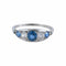 Bague 47.5 Songe - Bague Art déco en or blanc saphirs et diamants 58 Facettes BO/220030 RIV