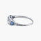 Bague 47.5 Songe - Bague Art déco en or blanc saphirs et diamants 58 Facettes BO/220030 RIV