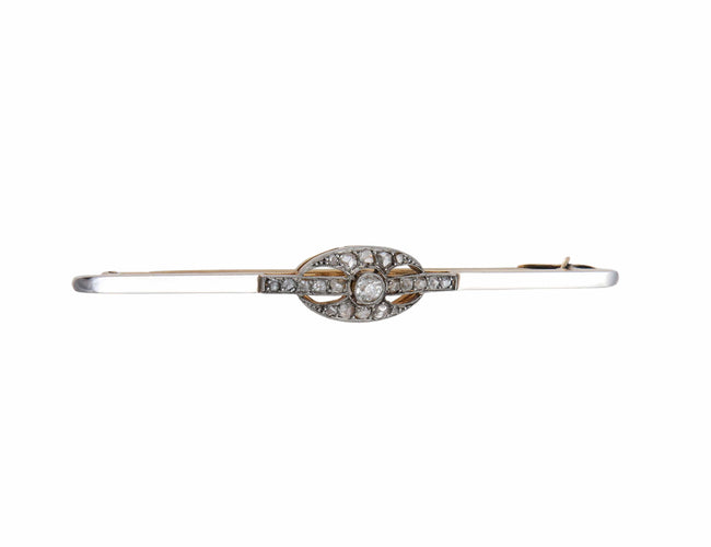 Broche Broche Art déco - Broche en or jaune et diamants 58 Facettes BO/220083
