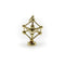Pendentif Pendentif Atomium vintage en or jaune 14K 58 Facettes A2008M