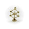 Pendentif Pendentif Atomium vintage en or jaune 14K 58 Facettes A2008M