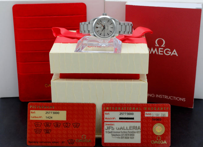 Montre Omega Seamaster Aqua Terra - Montre en acier 58 Facettes OMG/SEA/395