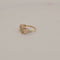 Bague 51 Bague fleur en or blanc et diamants 58 Facettes 2504811