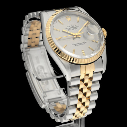 Montre Rolex Datejust - Montre 16233 en or et acier 58 Facettes ROL/DJ1/1393