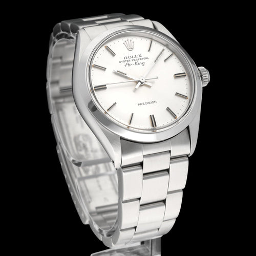 Montre Rolex Air King Precision - Montre 5500 en acier 58 Facettes ROL/AIK/225