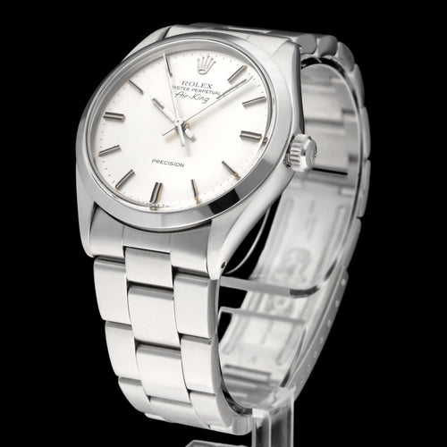 Montre Rolex Air King Precision - Montre 5500 en acier 58 Facettes ROL/AIK/225