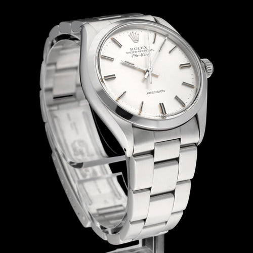 Montre Rolex Air King Precision - Montre 5500 en acier 58 Facettes ROL/AIK/225