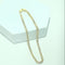 Gourmette - Bracelet en or jaune 18 carats 58 Facettes 260116