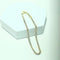Gourmette - Bracelet en or jaune 18 carats 58 Facettes 260116