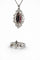 Bague-pendentif en or 18 carats, diamants et rubis 58 Facettes trs