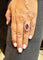 Bague-pendentif en or 18 carats, diamants et rubis 58 Facettes trs