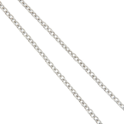 Collier point lumière en or blanc et diamant 0,18 ct 58 Facettes 39236