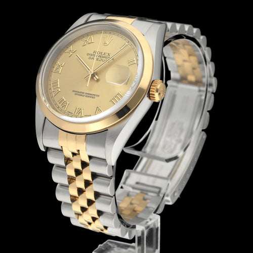 Montre Rolex Datejust - Montre automatique 16203 en or/acier 58 Facettes ROL/DJ1/1242