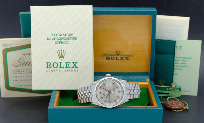 Montre Rolex Datejust - Montre 1603 en acier 58 Facettes ROL/DJ1/1390