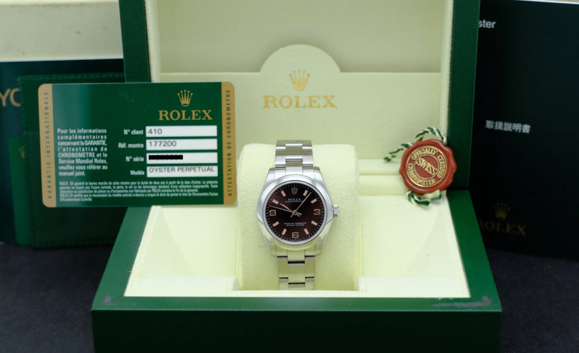 Montre Rolex Oyster Perpetual - Montre 31 mm en acier 58 Facettes ROL/OOP/222