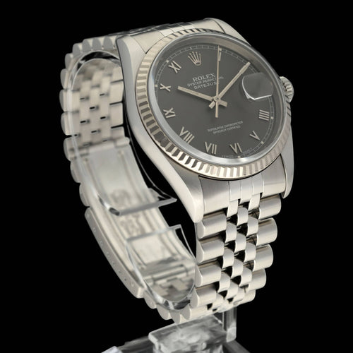 Montre Rolex Datejust - Montre automatique en acier 58 Facettes ROL/DJ1/1227