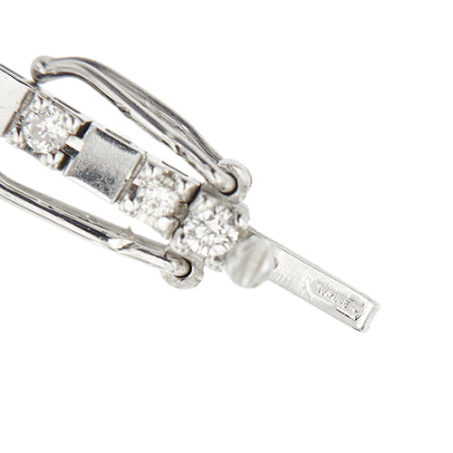 Bracelet tennis en or blanc et diamants 0,54 ct 58 Facettes 39088