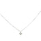 Collier Collier point lumière en or blanc et diamant 0,24 ct 58 Facettes 39095
