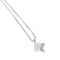 Collier Collier point lumière en or blanc et diamant 0,24 ct 58 Facettes 39095