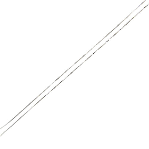 Collier Collier point lumière en or blanc et diamant 0,24 ct 58 Facettes 39095