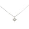 Collier Collier point lumière en or blanc et diamant 0,24 ct 58 Facettes 39095