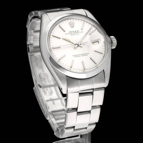 Montre Rolex Oyster Perpetual Date - Montre 1500 en acier 58 Facettes ROL/OPD/301