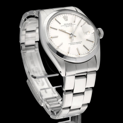 Montre Rolex Oyster Perpetual Date - Montre 1500 en acier 58 Facettes ROL/OPD/301