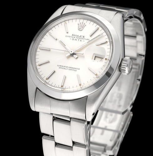 Montre Rolex Oyster Perpetual Date - Montre 1500 en acier 58 Facettes ROL/OPD/301