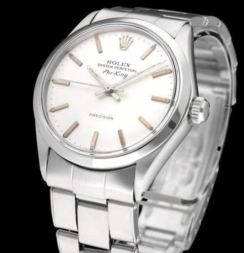 Montre Rolex Air King Precision - Montre 5500 en acier 58 Facettes ROL/AIK/214