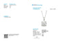 Pendentif LDV - Pendentif Forever en or blanc 18 kt avec diamant naturel 58 Facettes FRP56PLDVOB