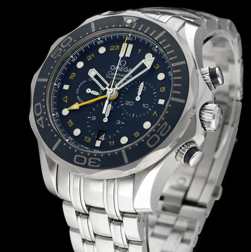 Montre Omega Seamaster - Montre Diver 300 M GMT en acier 58 Facettes OMG/SEA/386
