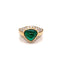 Bague 52 Bvlgari Trombino - Bague en or 18K, émeraude et diamants 58 Facettes