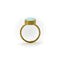 Bague 53 Farideh - Bague en or 24K et turquoise persane 58 Facettes A2007W