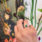 Bague 55 Bague - Émeraude, diamants, or jaune 18k, monture est-ouest 58 Facettes 5F81F53CCA9B41BB97FD8FE4D94B41D7